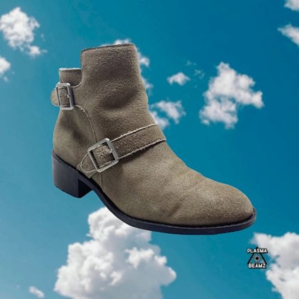 Cole Haan Tan Suede Leather Ankle Boots 6.5